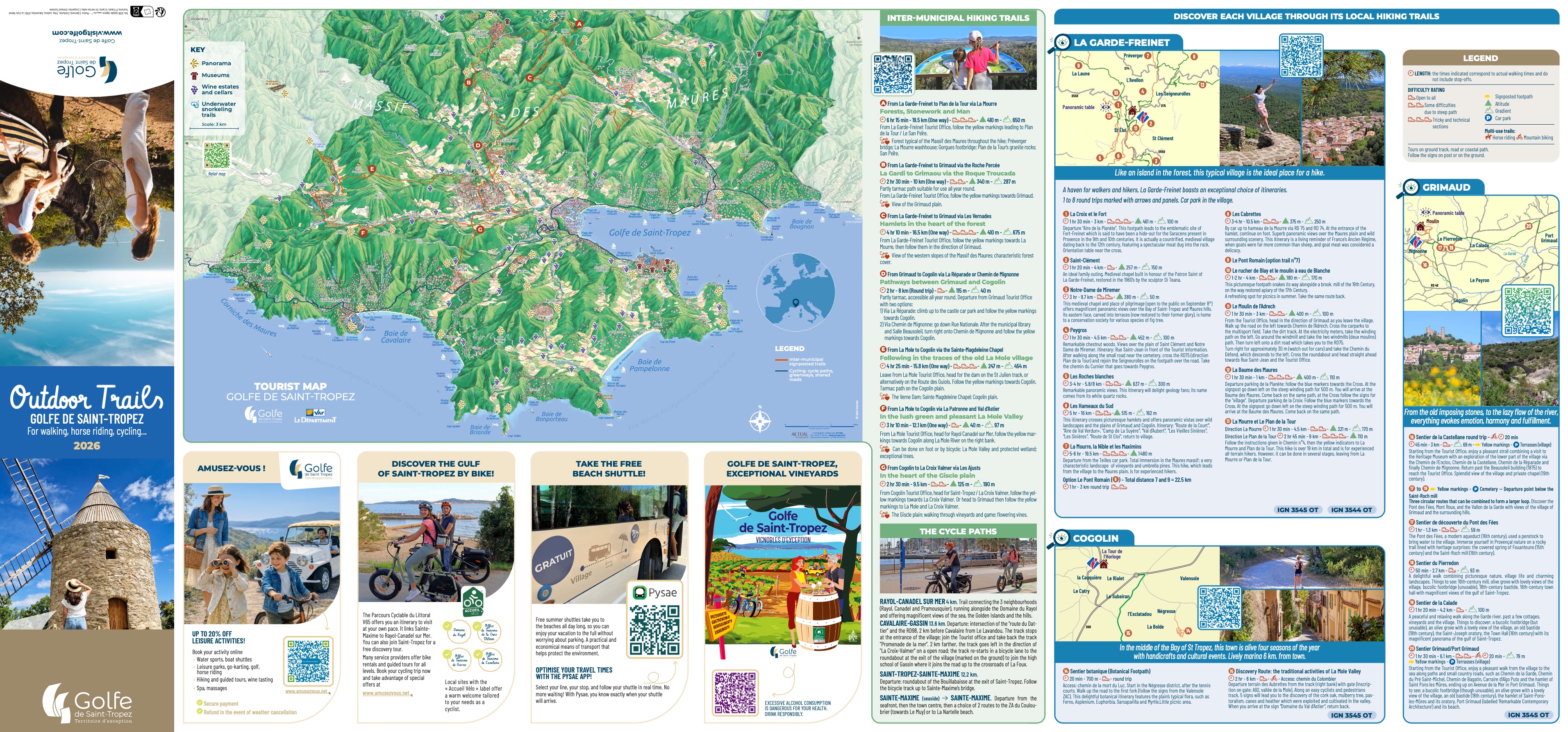 walks golfe de Saint-Tropez