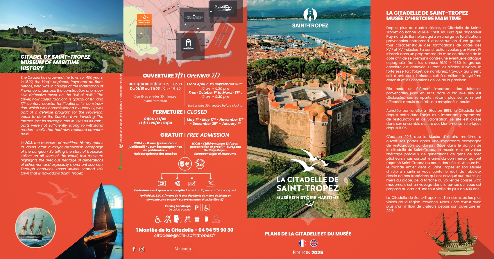 The citadel Saint-Tropez - maritime history museum