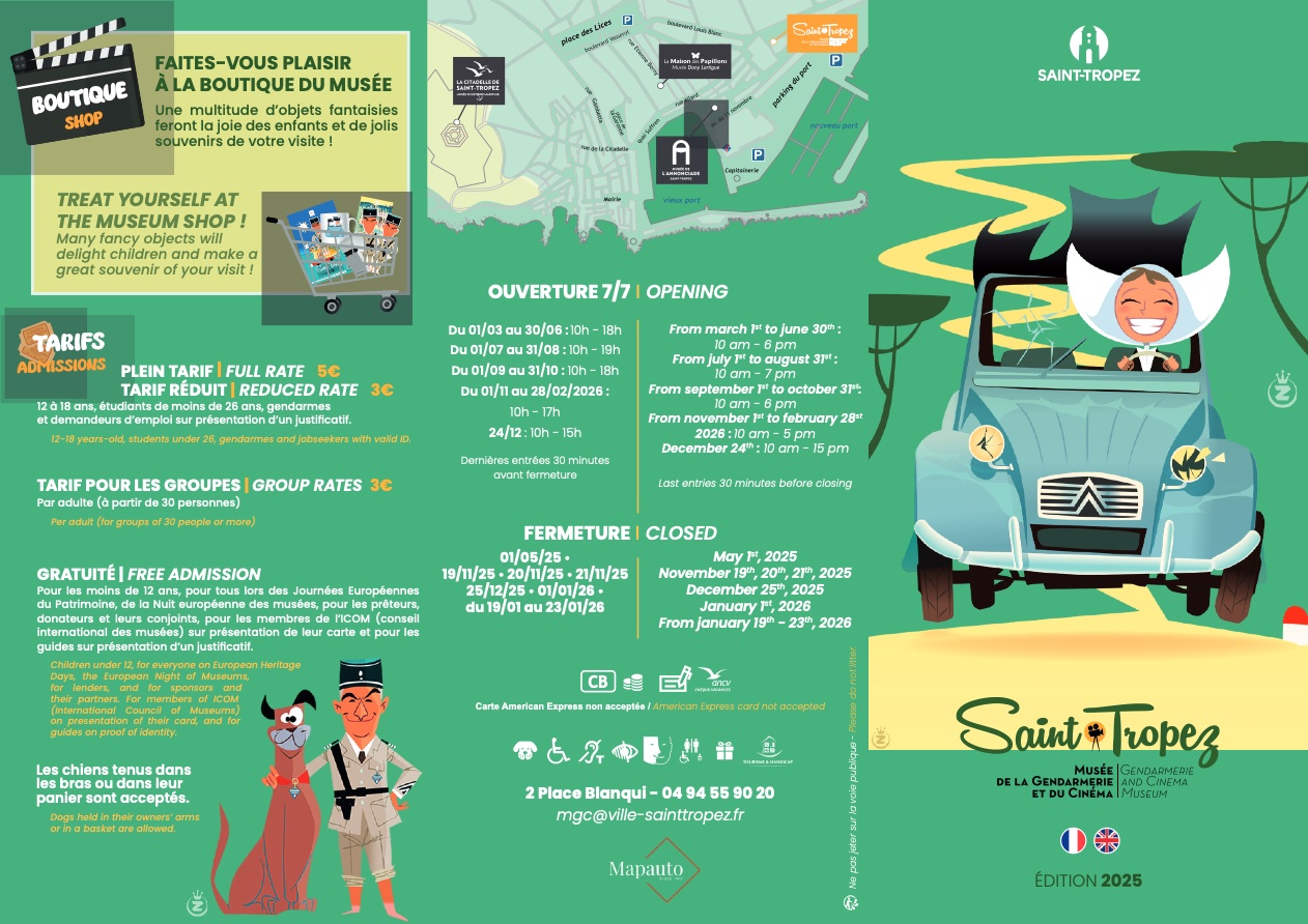 Saint-Tropez - gendarmerie and film museum