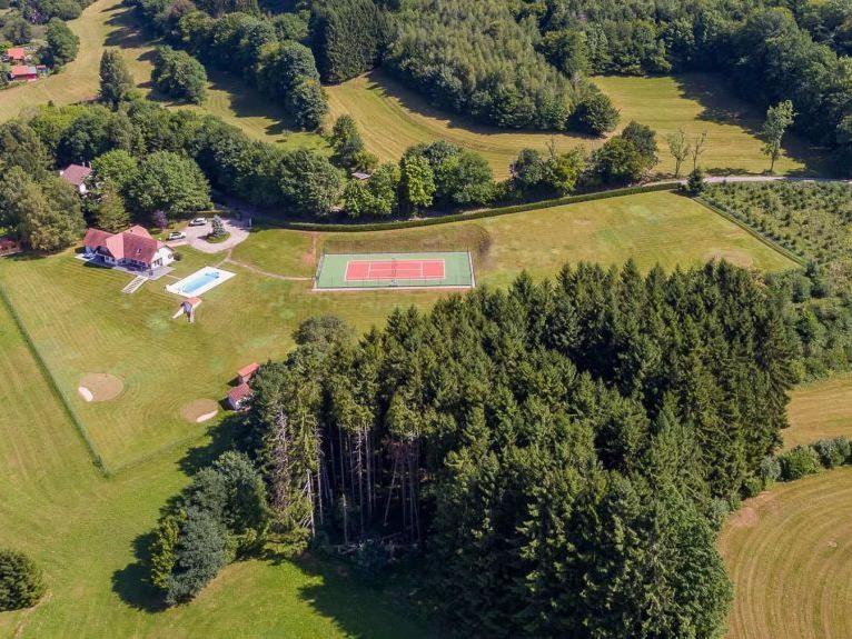 Le Chant des Sapins: The Exclusive Private Villa with Tennis, Pool and Golf in the Heart of Alsace-Vosges