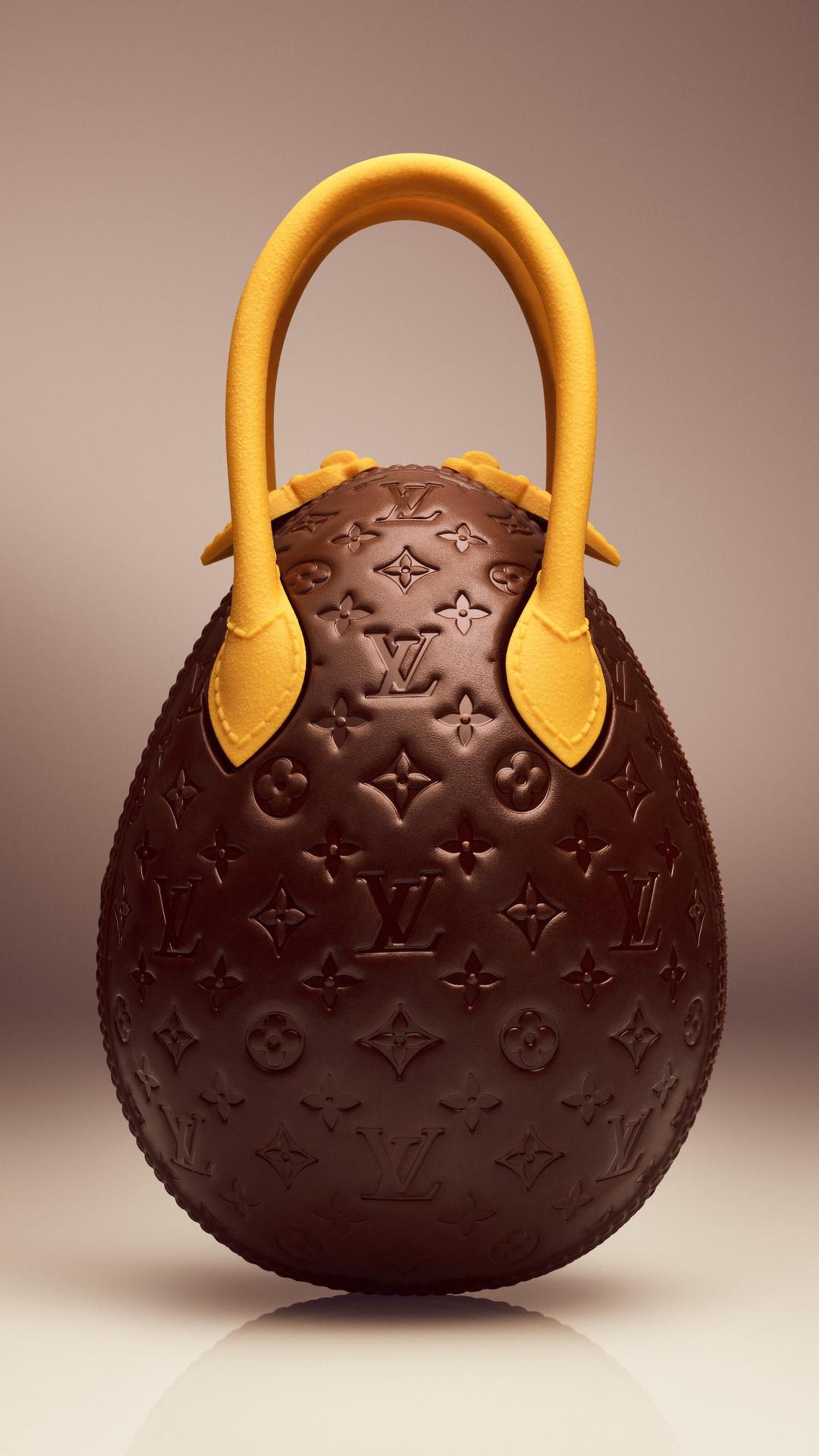 Le Chocolate Egg Bag de Louis Vuitton : quand la maroquinerie devient haute chocolaterie - Photo 1