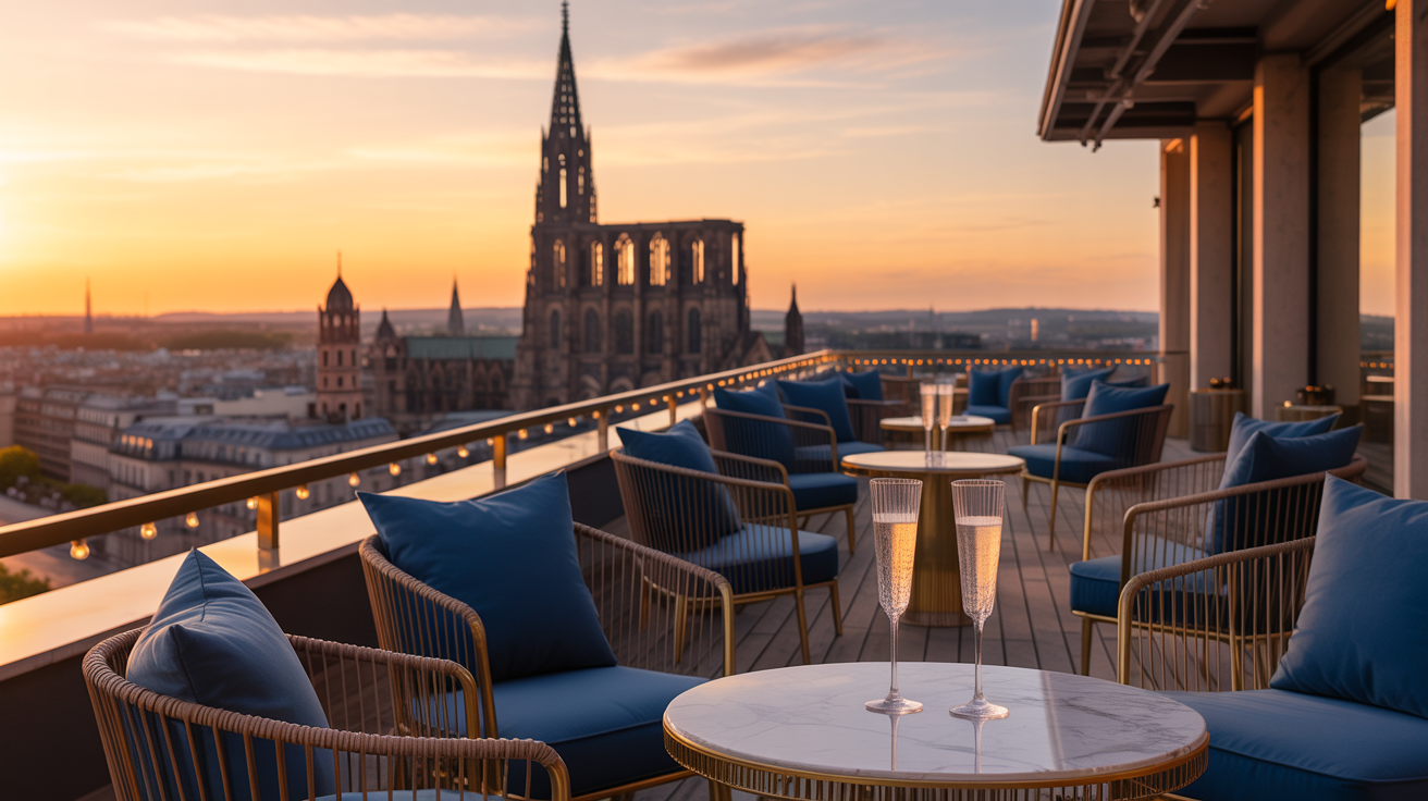 Les plus beaux rooftops de Strasbourg pour un séjour premium