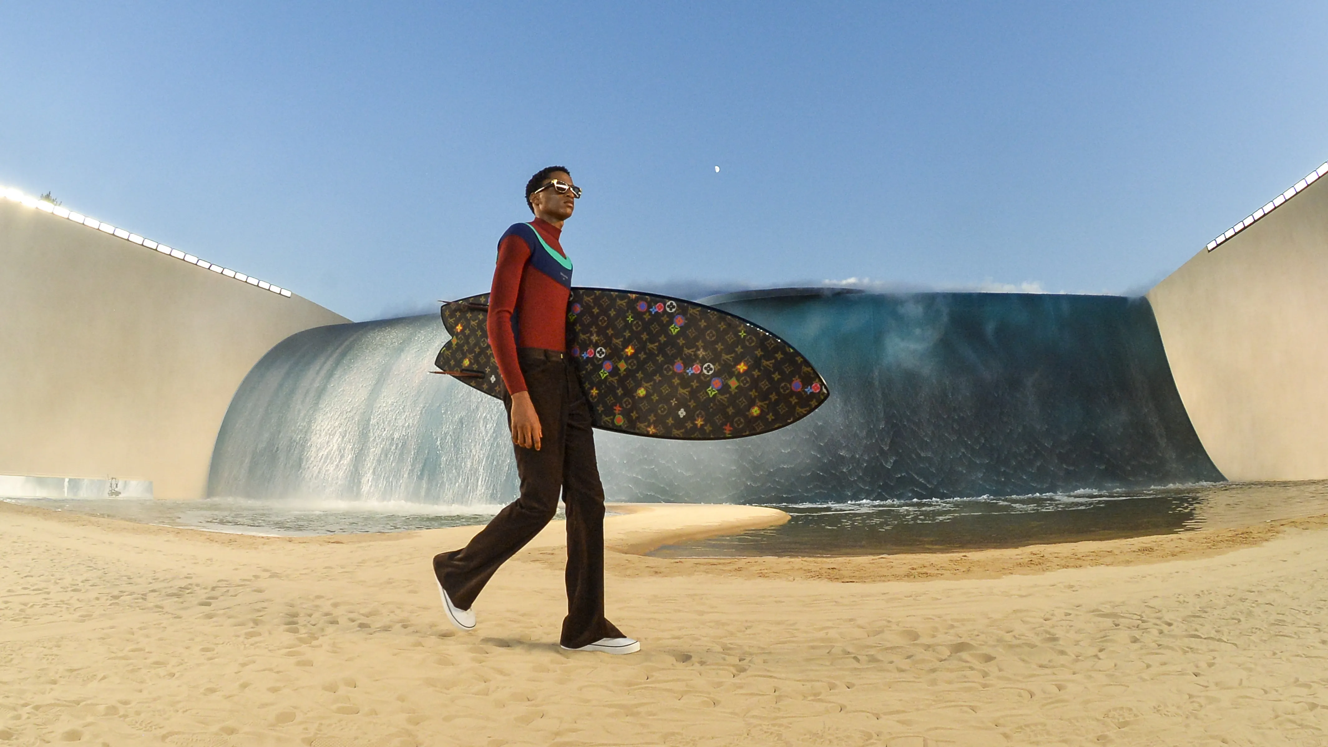 Louis Vuitton Printemps-Été 2027 : Pharrell Williams convoque l'océan — décryptage du défilé homme et accès UHNWI
